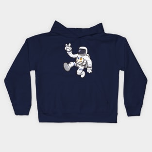 Astronaut In Space Kids Hoodie